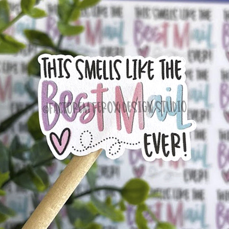 Smells Like the Best Mail Ever Sticker ©