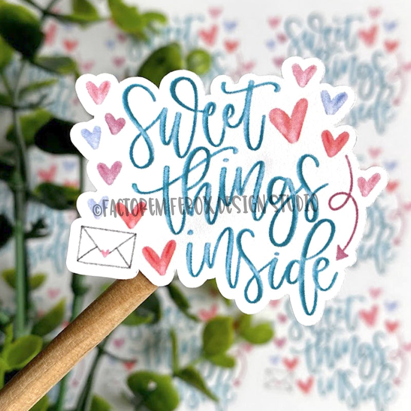 Sweet Things Inside Sticker ©