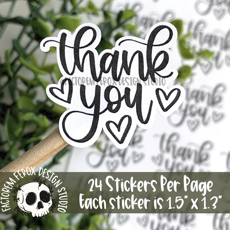 Thank You Sticker ©