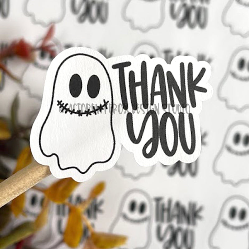 Thank You Ghost Sticker ©