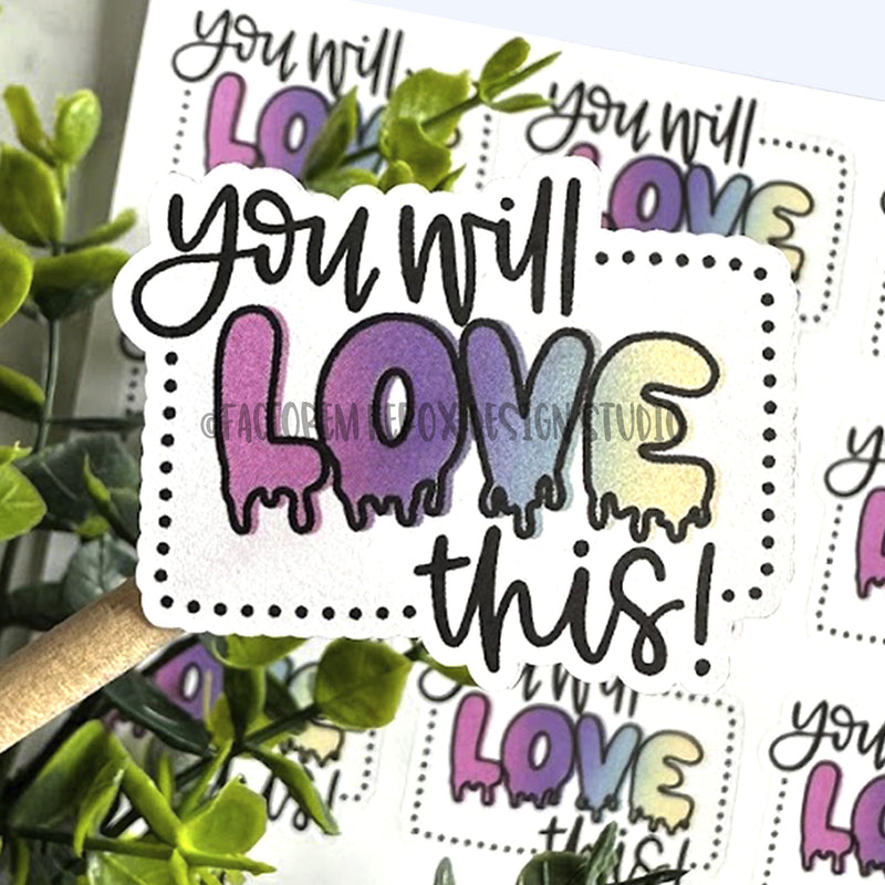 You Will Love This Sticker ©