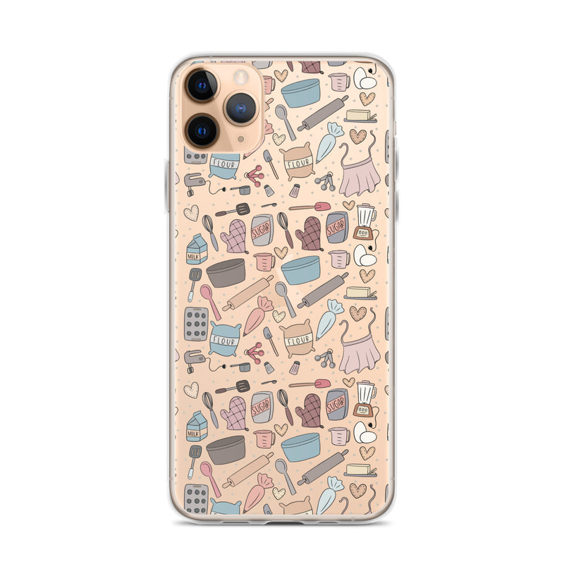 Baking Doodles Clear Case for iPhone®