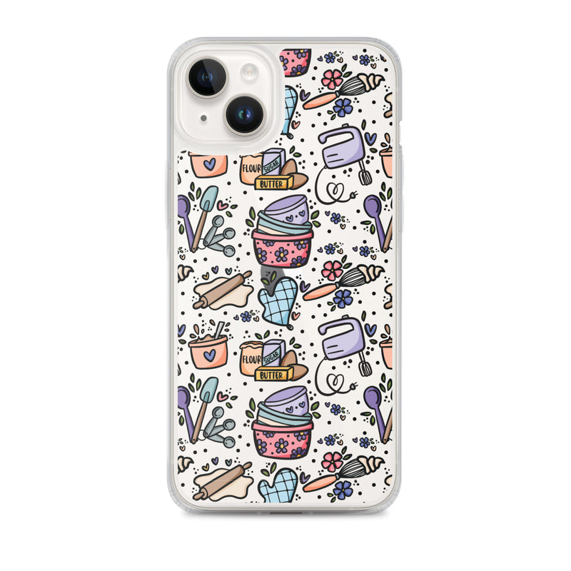 New Baking Doodles Clear Case for iPhone®