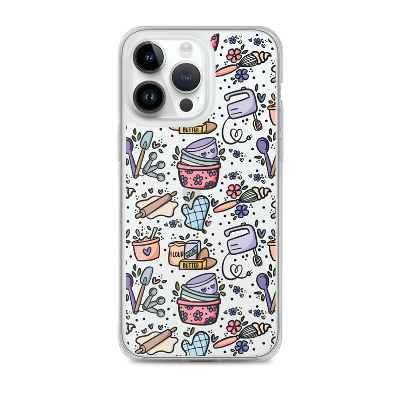 New Baking Doodles Clear Case for iPhone®