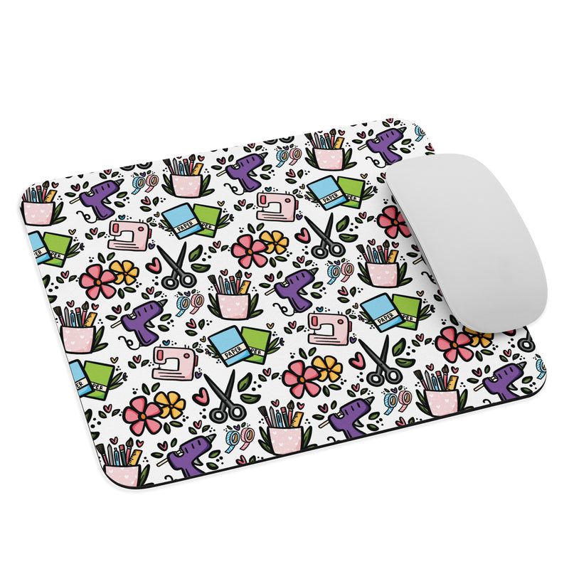 Crafting Doodles Mouse Pad