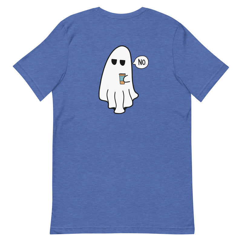 Coffee Ghost © T-Shirt - FRONT AND BACK