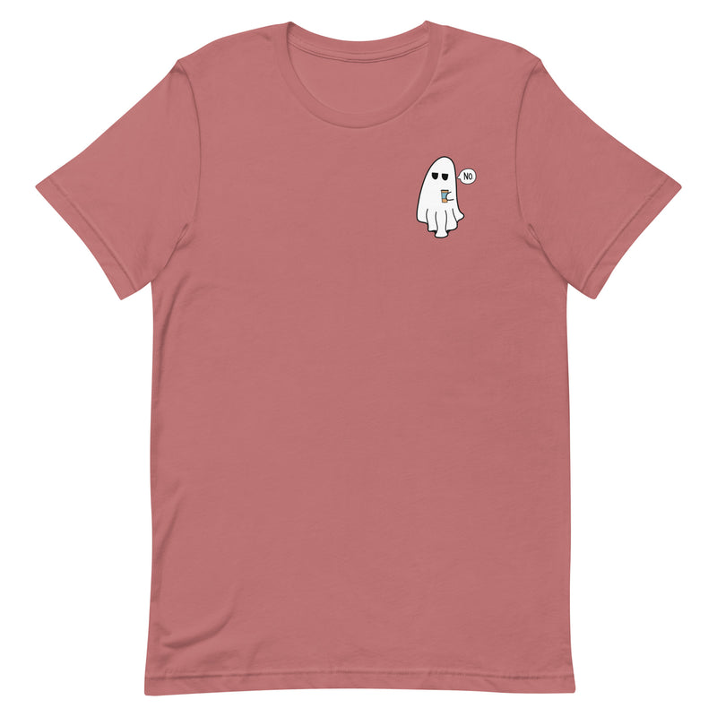Coffee Ghost © Unisex T-Shirt - FRONT ONLY